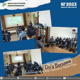 Doa Bersama Menyambut Long Form Sensus Penduduk 2020 (LFSP2020)