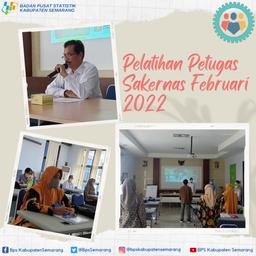 Pelatihan Petugas Sakernas Februari 2022 