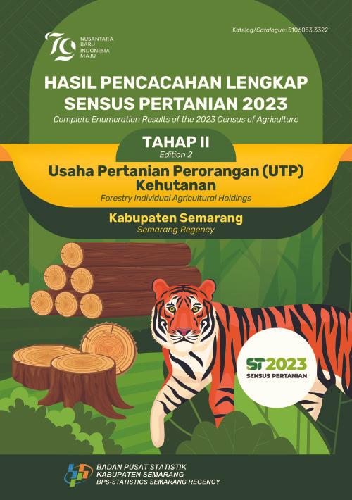 Complete Enumeration Results of the 2023 Census of Agriculture - Edition 2: Forestry Individual Agricultural HoldingsSemarang Regency