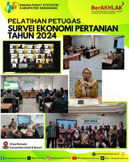 Pelatihan Petugas Survei Ekonomi Pertanian 2024