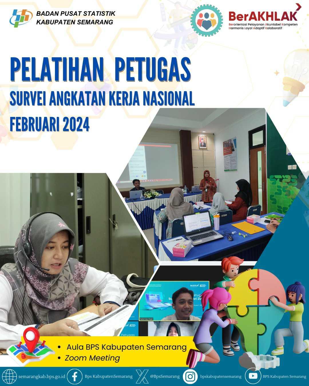 Pelatihan Petugas Sakernas Februari 2024