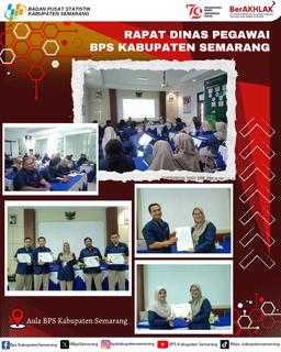 BPS-Statistics Semarang Regency Official Meeting August 2024