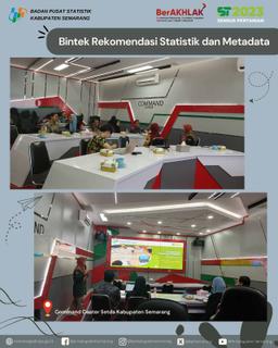 Bimbingan Teknis Rekomendasi Statistik dan Metadata