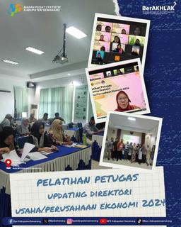 Pelatihan Petugas Updating Direktori Usaha/Perusahaan Ekonomi 2024