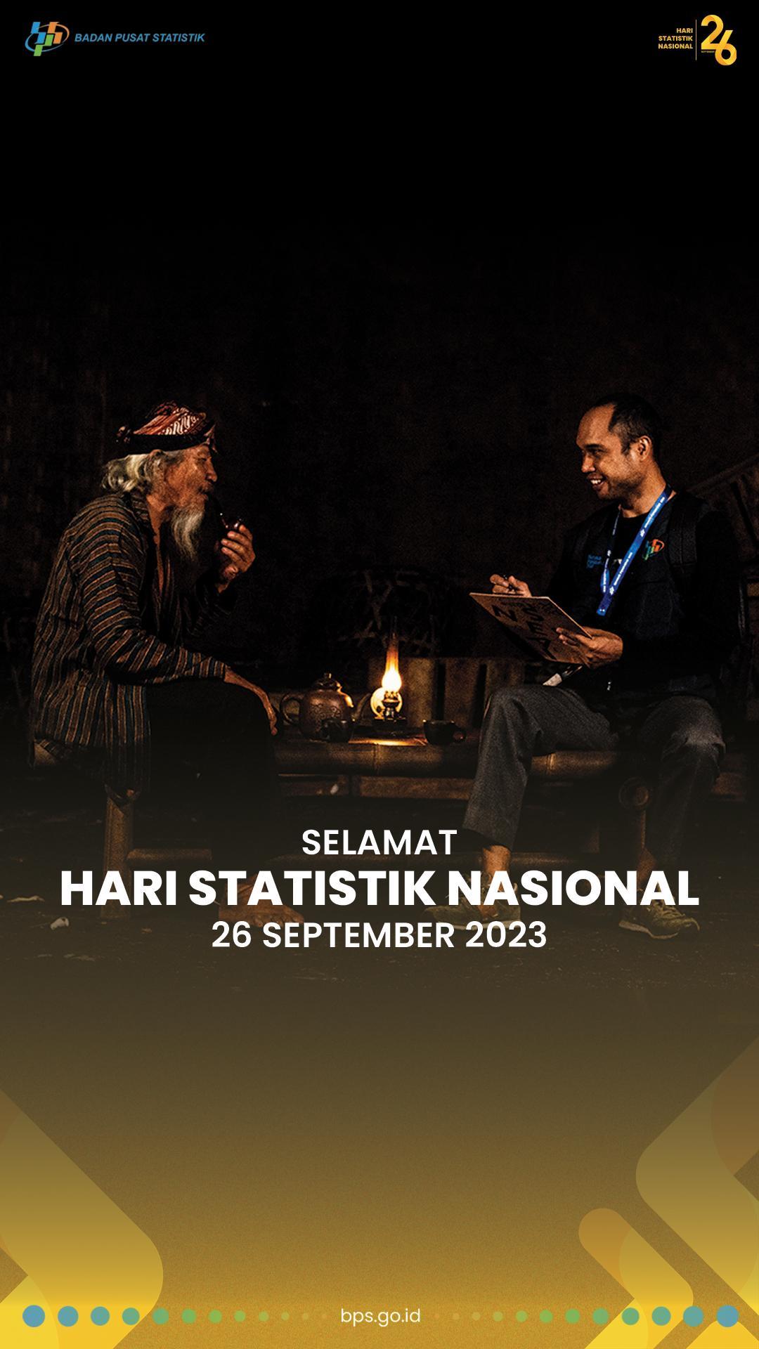 Hari Statistik Nasional 2023: Statistik Berkualitas untuk Indonesia Maju