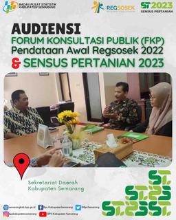 Audiensi FKP Regsosek dan ST2023