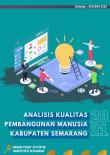 Analysis Of The Quality Of Human Development In Semarang Regency 2021