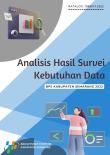 Analysis of Data Needs Survey for BPS-Statistics of Semarang Regency 2022