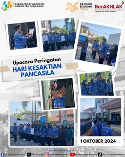 Upacara Peringatan Hari Kesaktian Pancasila 2024