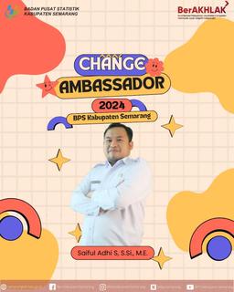 Change Ambassador of BPS-Statistics Semarang Regency 2024