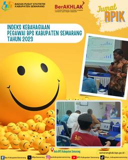 Happiness Index of BPS-Statistics Semarang Regency 2023