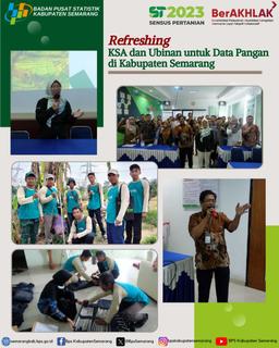 Refreshing KSA and Ubinan for Food Data in Semarang Regency