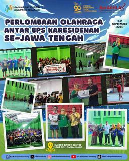 Sports Competition between BPS Residencies in Jawa Tengah