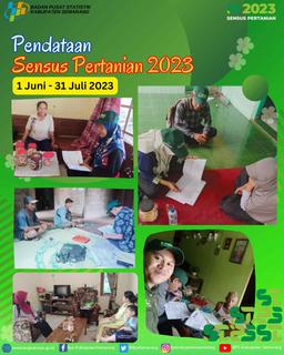 Pendataan Sensus Pertanian 2023