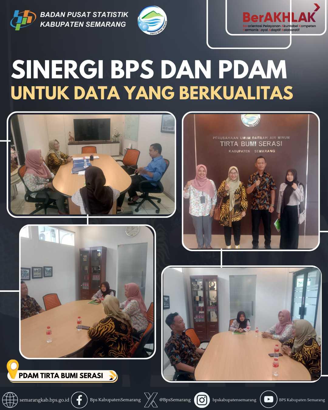 Sinergi BPS dan PDAM untuk Data yang Berkualitas