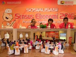 Sosialisasi Sensus Ekonomi 2016, Pastikan Usaha Anda Didata