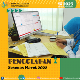 Kegiatan pengolahan Survei Sosial Ekonomi Nasional 2022 (Susenas Maret 2022)