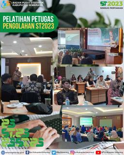 Pelatihan Petugas Pengolahan Sensus Pertanian 2023 (ST2023)