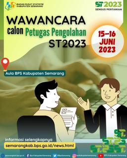 Pengumuman Seleksi Tahap 1 Petugas Pengolahan ST2023