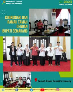 Koordinasi dan Ramah Tamah dengan Bupati Semarang