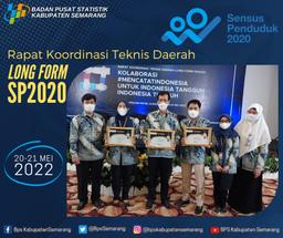 BPS-Statistic of Semarang Regency became the Best BPS work unit in Central Java