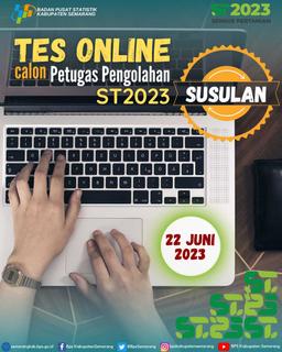 Uji Kompetensi Online Susulan Calon Petugas Pengolahan ST2023