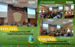 Evaluasi Pelaksanaan Forum SDI Tingkat Kabupaten Semarang