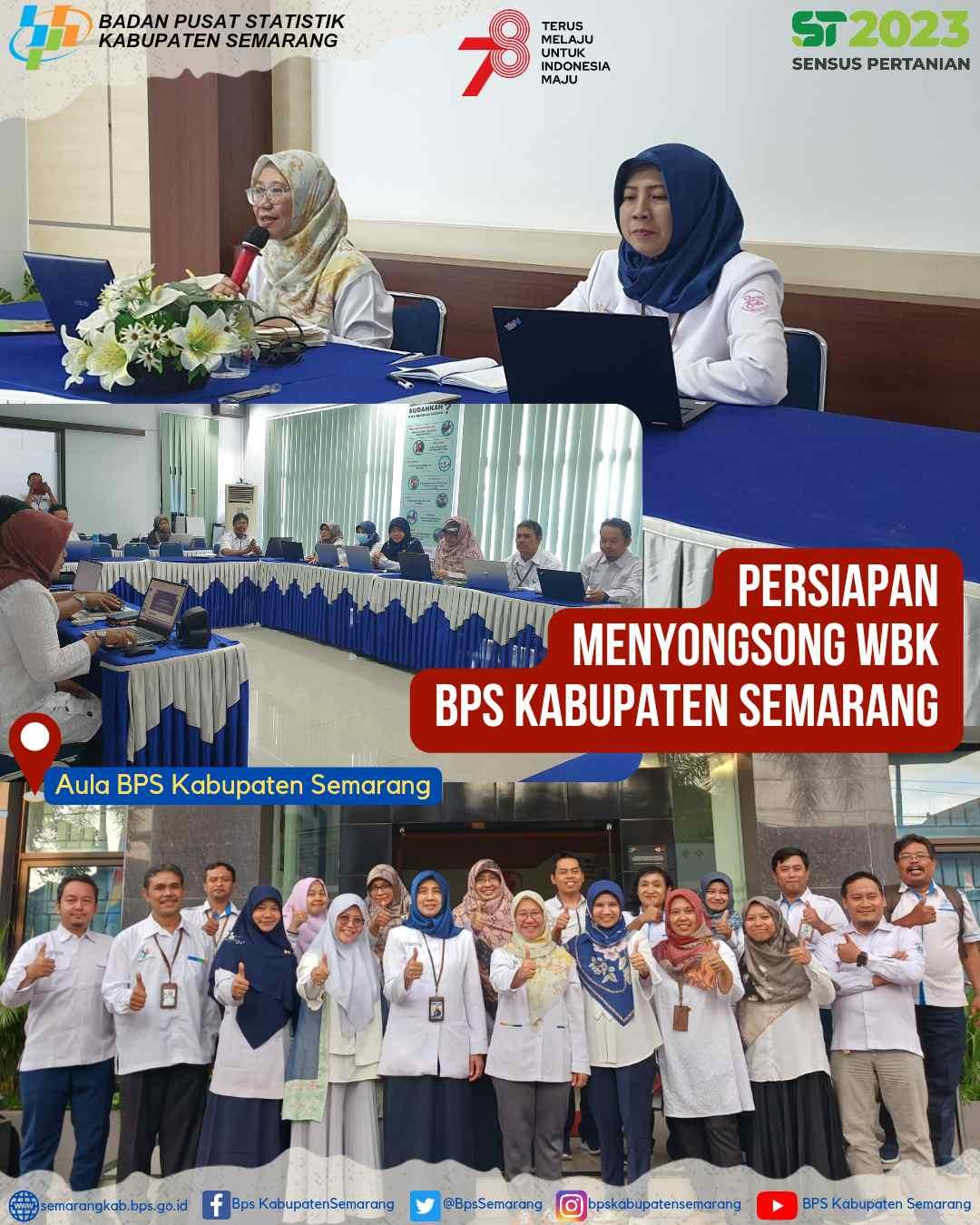 Persiapan Menyongsong WBK BPS Kabupaten Semarang