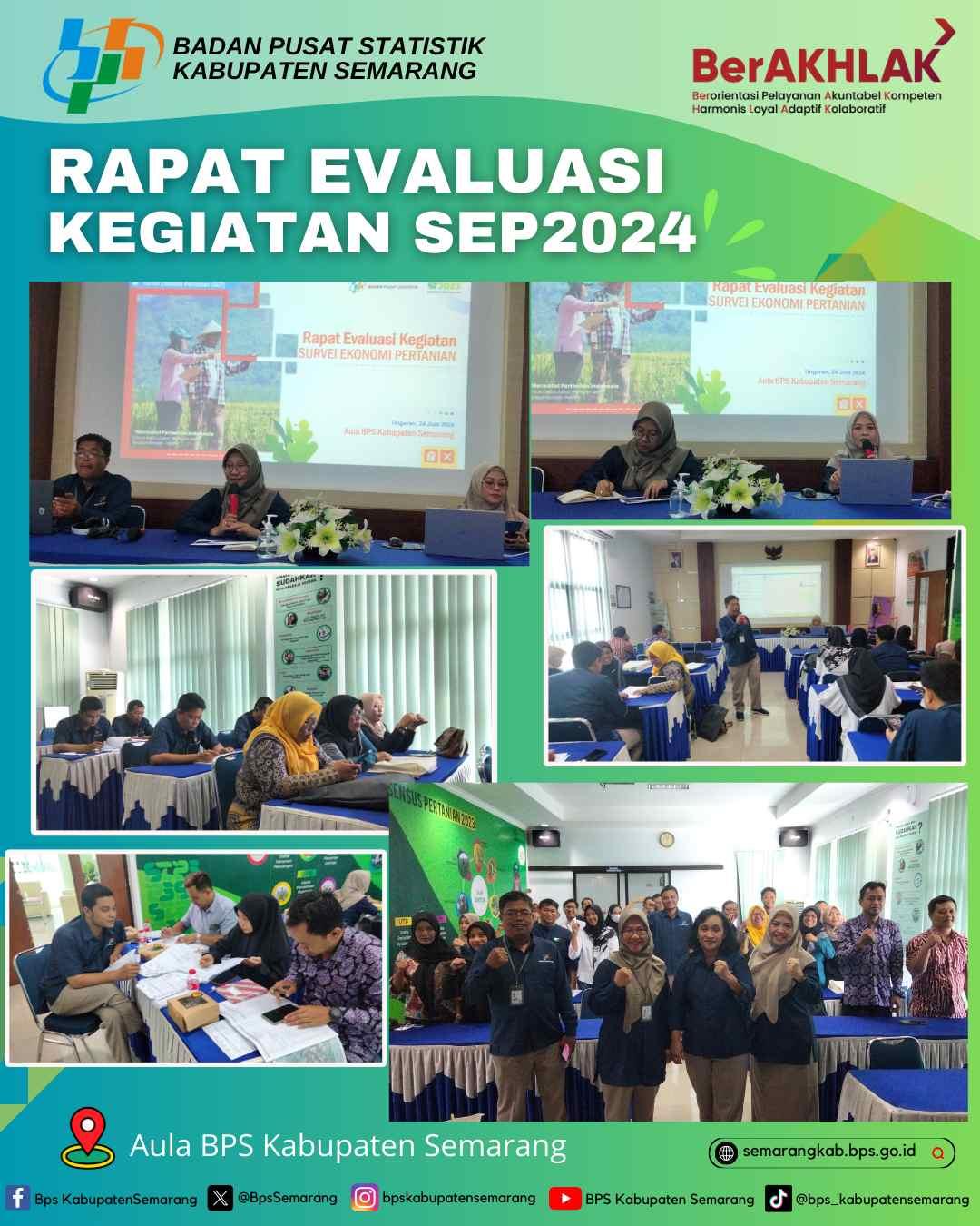 Rapat Evaluasi Kegiatan SEP2024