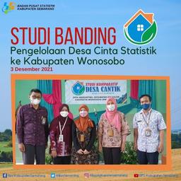 Studi Banding Pengelolaan Desa Cinta Statistik ke Kabupaten Wonosobo