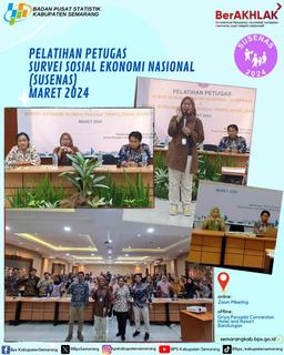 Pelatihan Petugas Susenas Maret 2024