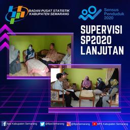 Supervisi SP2020-Lanjutan oleh Kepala BPS Provinsi Jawa Tengah