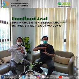 Koordinasi Awal BPS Kab. Semarang dengan Universitas Ngudi Waluyo