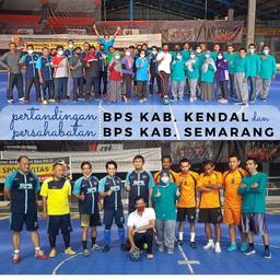 Pertandingan Persahabatan BPS Kabupaten Semarang dan BPS Kabupaten Kendal