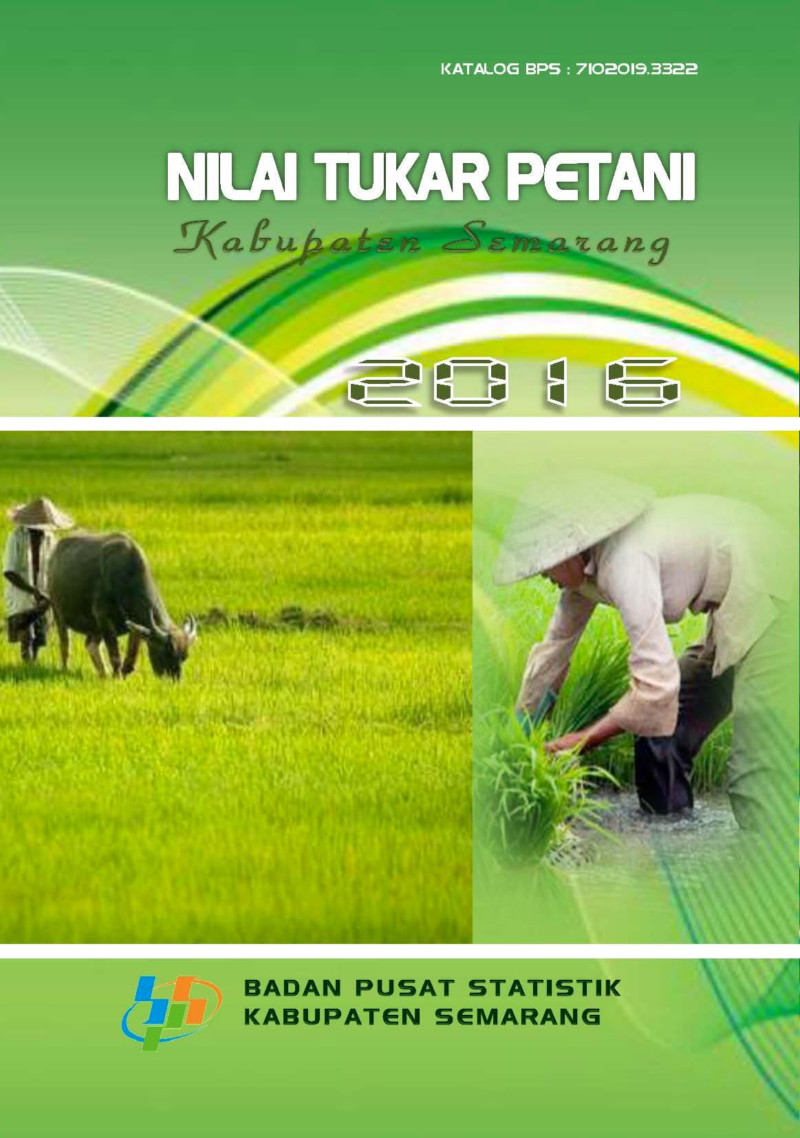 Farmers Exchange Rate Semarang District 2016