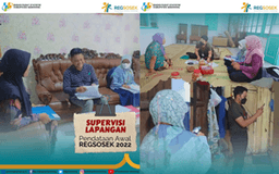 Supervisi Lapangan Pendataan Awal Regsosek 2022