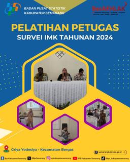 Pelatihan Petugas Survei IMK Tahunan 2024