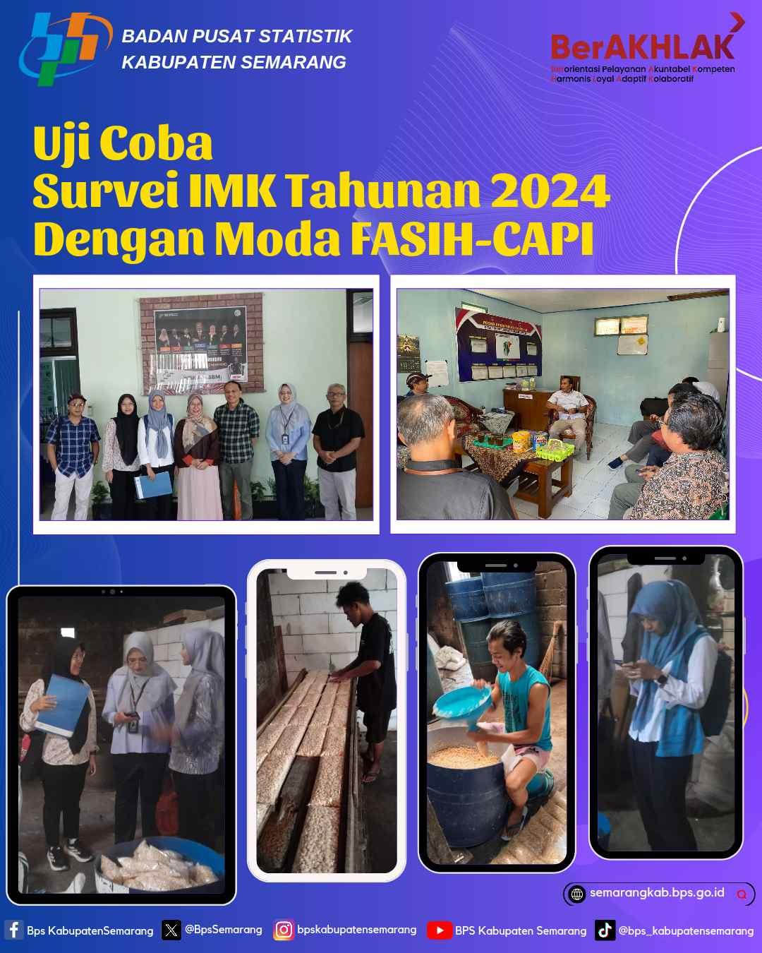 Uji Coba Fasih-CAPI Survei Industri Mikro dan Kecil (IMK) Tahunan 2024