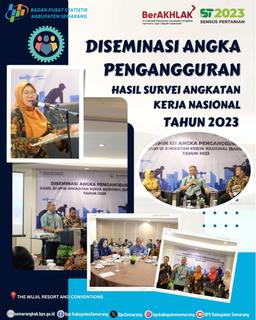 Diseminasi Angka Pengangguran Hasil Survei Angkatan Kerja Nasional (Sakernas) Tahun 2023